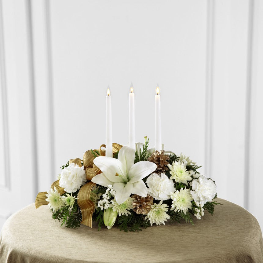 Season's Glow Centerpiece – Indio Florist, Indio CA