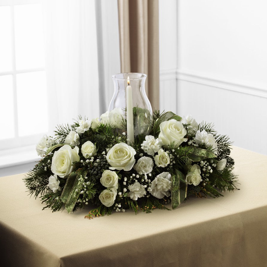 Glowing Elegance Centerpiece – Indio Florist, Indio CA