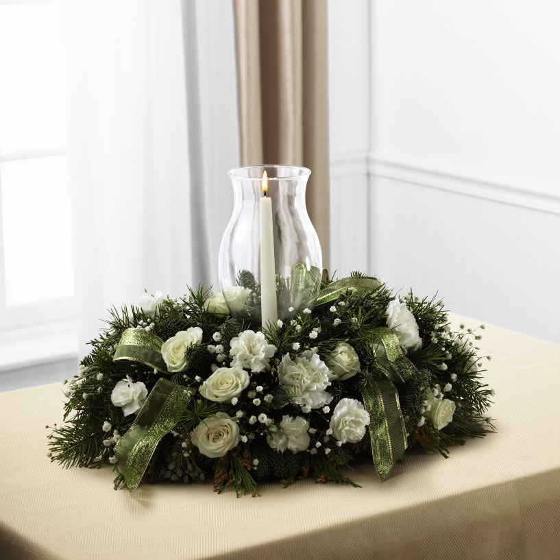 Glowing Elegance Centerpiece – Indio Florist, Indio CA