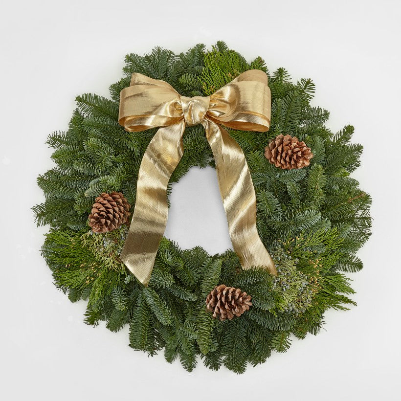 Shimmer & Glimmer Wreath – Indio Florist, Indio CA