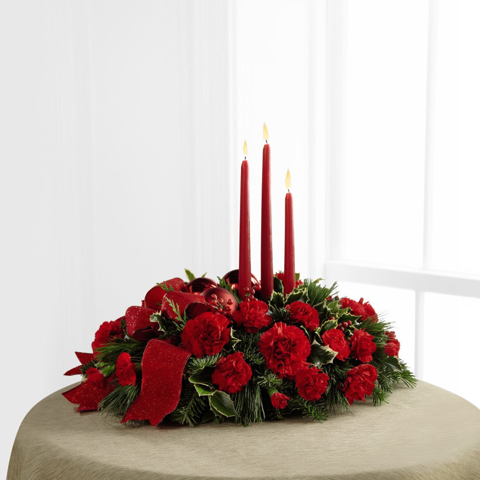 Lights of the Season Centerpiece – Indio Florist, Indio CA