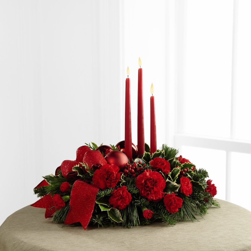Lights of the Season Centerpiece – Indio Florist, Indio CA