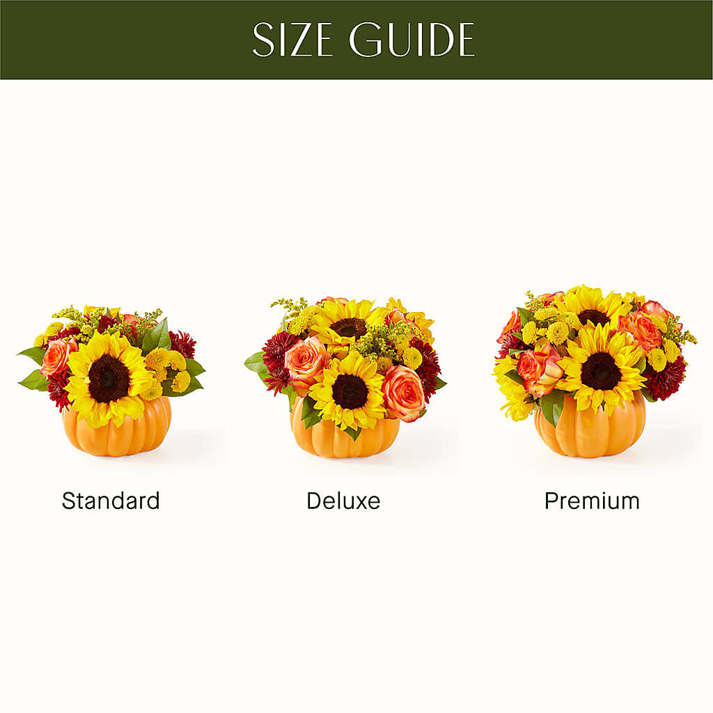 Golden Gourd Pumpkin Bouquet – Indio Florist, Indio CA