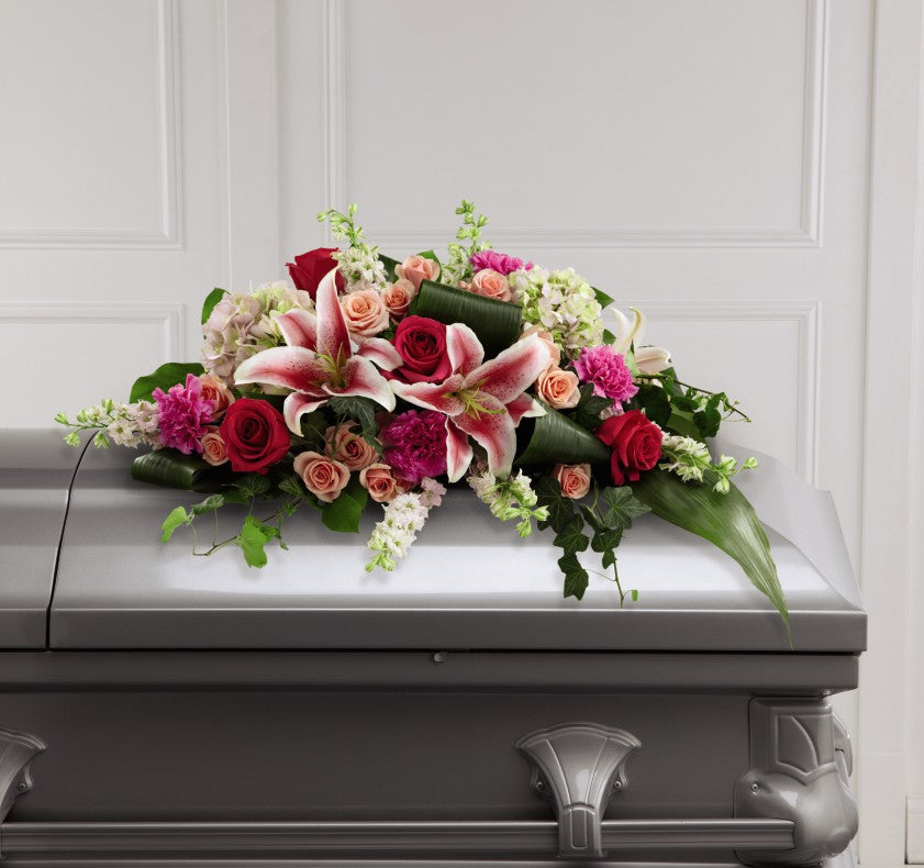 Splendid Grace Casket Spray – Indio Florist, Indio CA