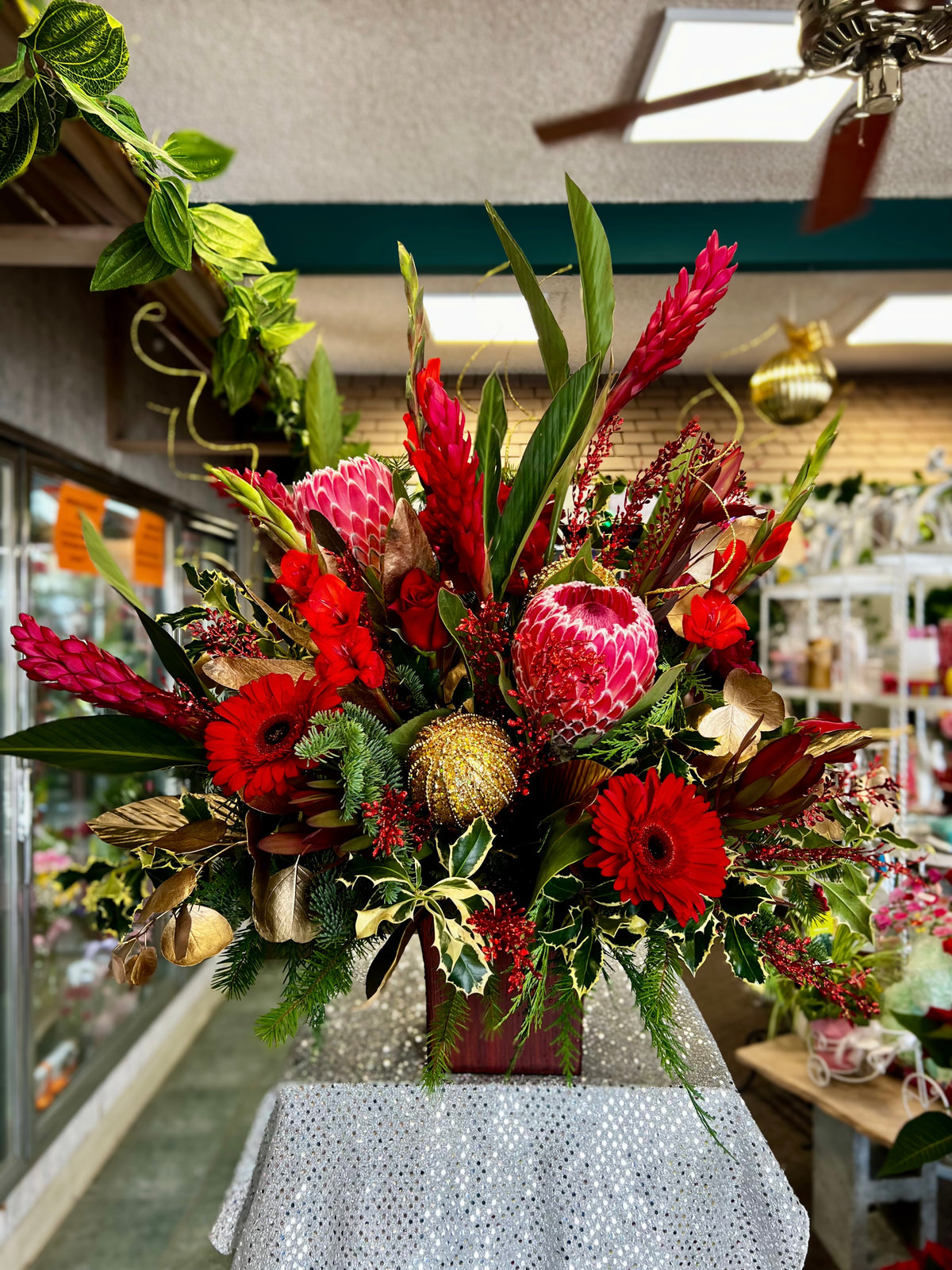 Jolly Sparkle Bouquet – Indio Florist, Indio CA