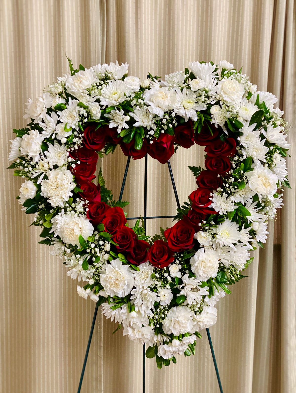 Eternal Heart Wreath – Indio Florist, Indio CA