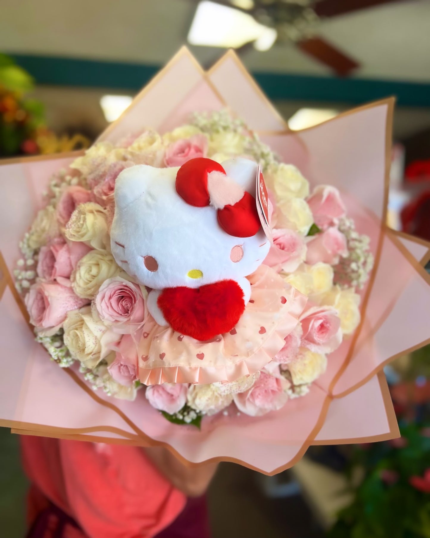Hello Kitty Rose Bloom Wrap – Indio Florist, Indio CA