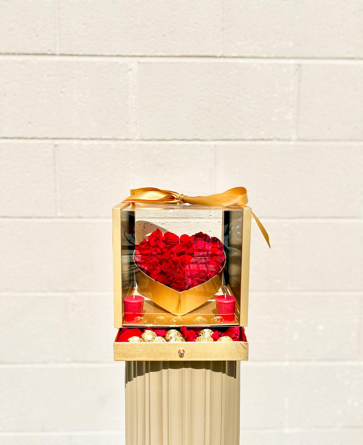 Lover's Romance Rose Box – Indio Florist, Indio CA