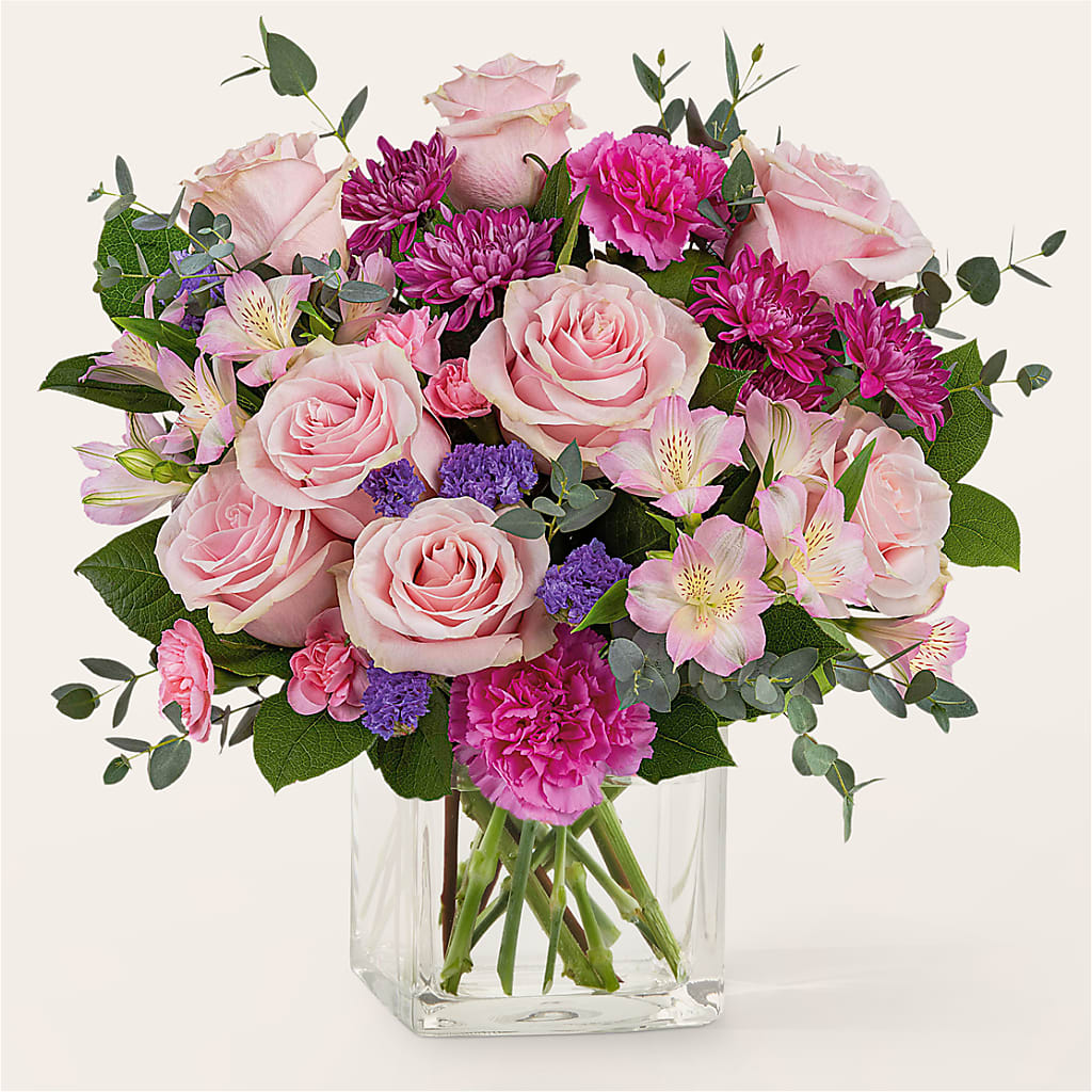 Rosy Radiance Bouquet – Indio Florist, Indio CA
