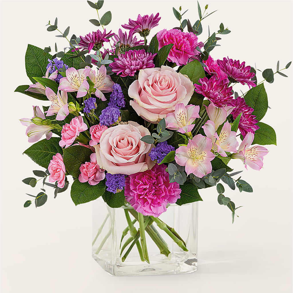 Rosy Radiance Bouquet – Indio Florist, Indio CA