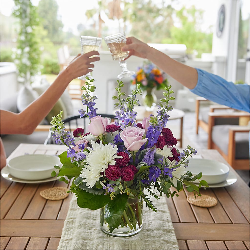 Violet Frost Bouquet – Indio Florist, Indio CA
