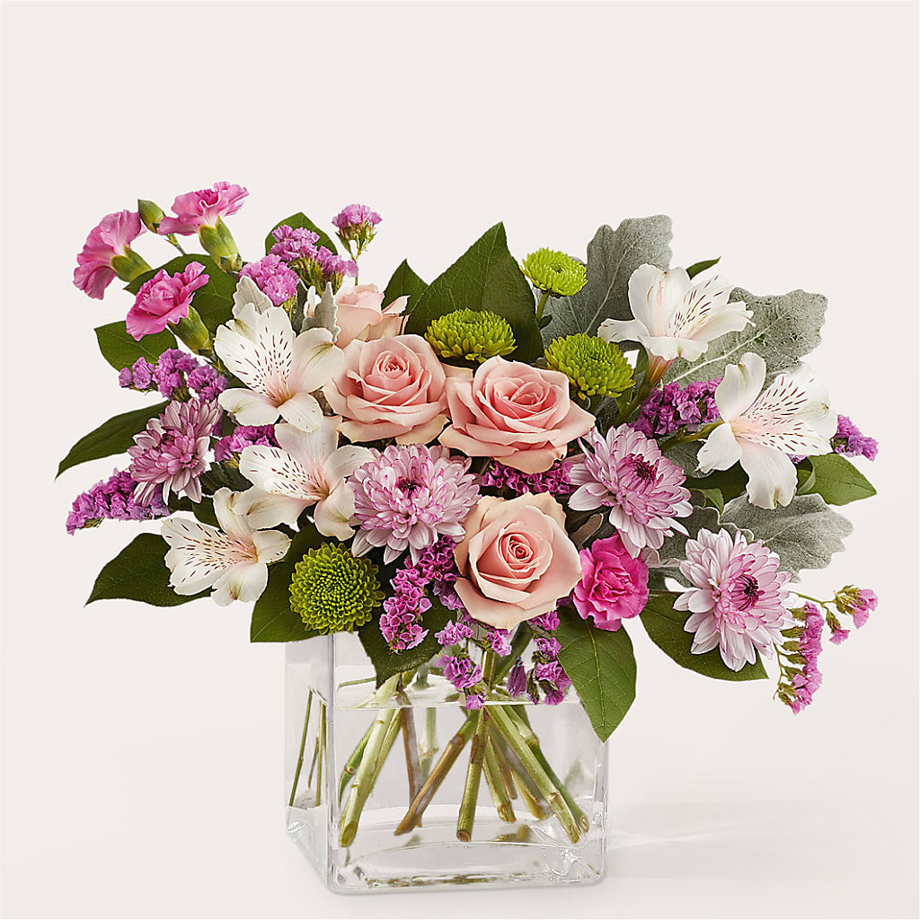 Pink Suede Bouquet – Indio Florist, Indio CA