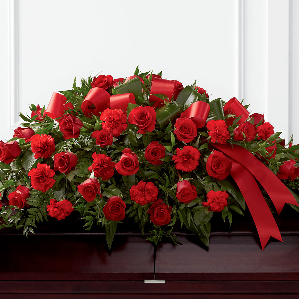 Tribute of Life Casket Spray – Indio Florist, Indio CA