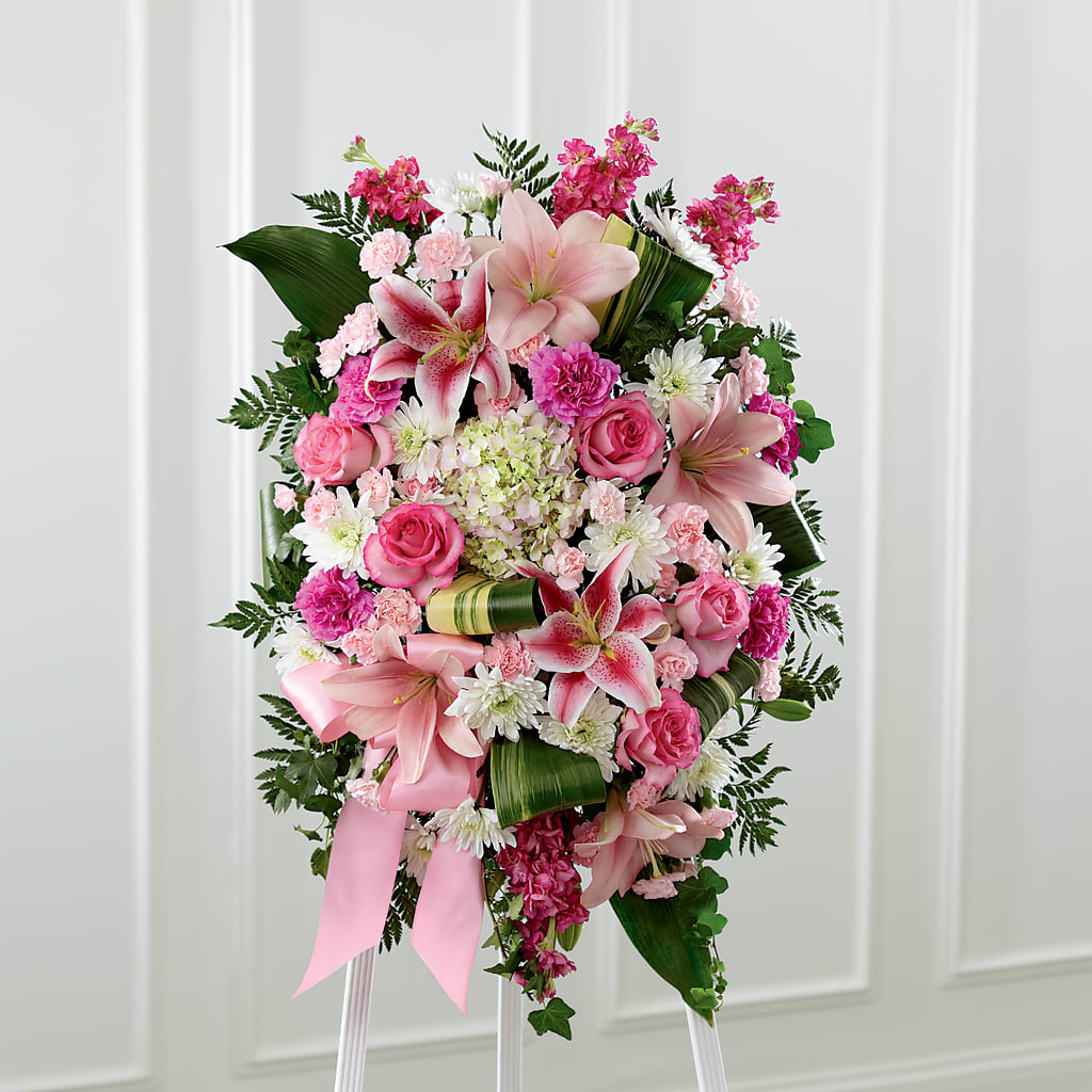 Comforting Standing Spray – Indio Florist, Indio CA
