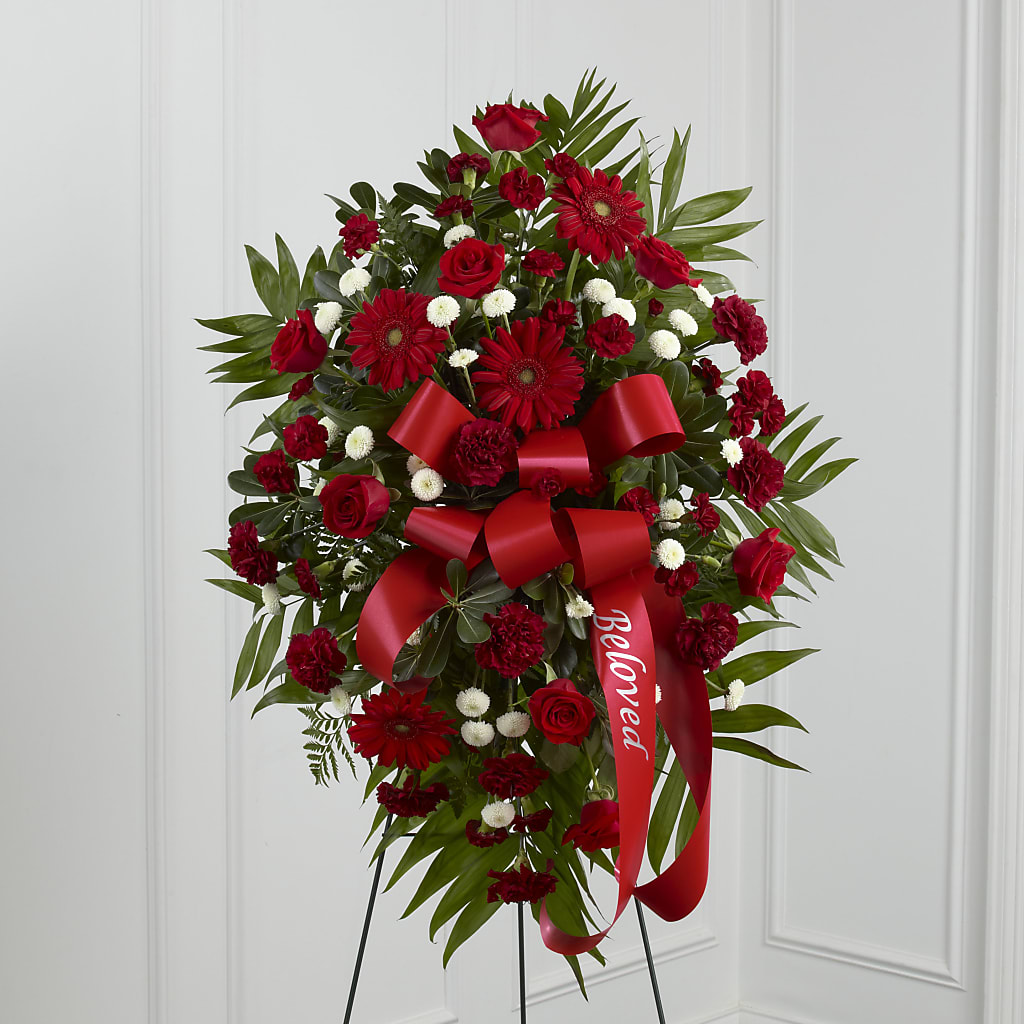 Treasured Memories Standing Spray – Indio Florist, Indio CA