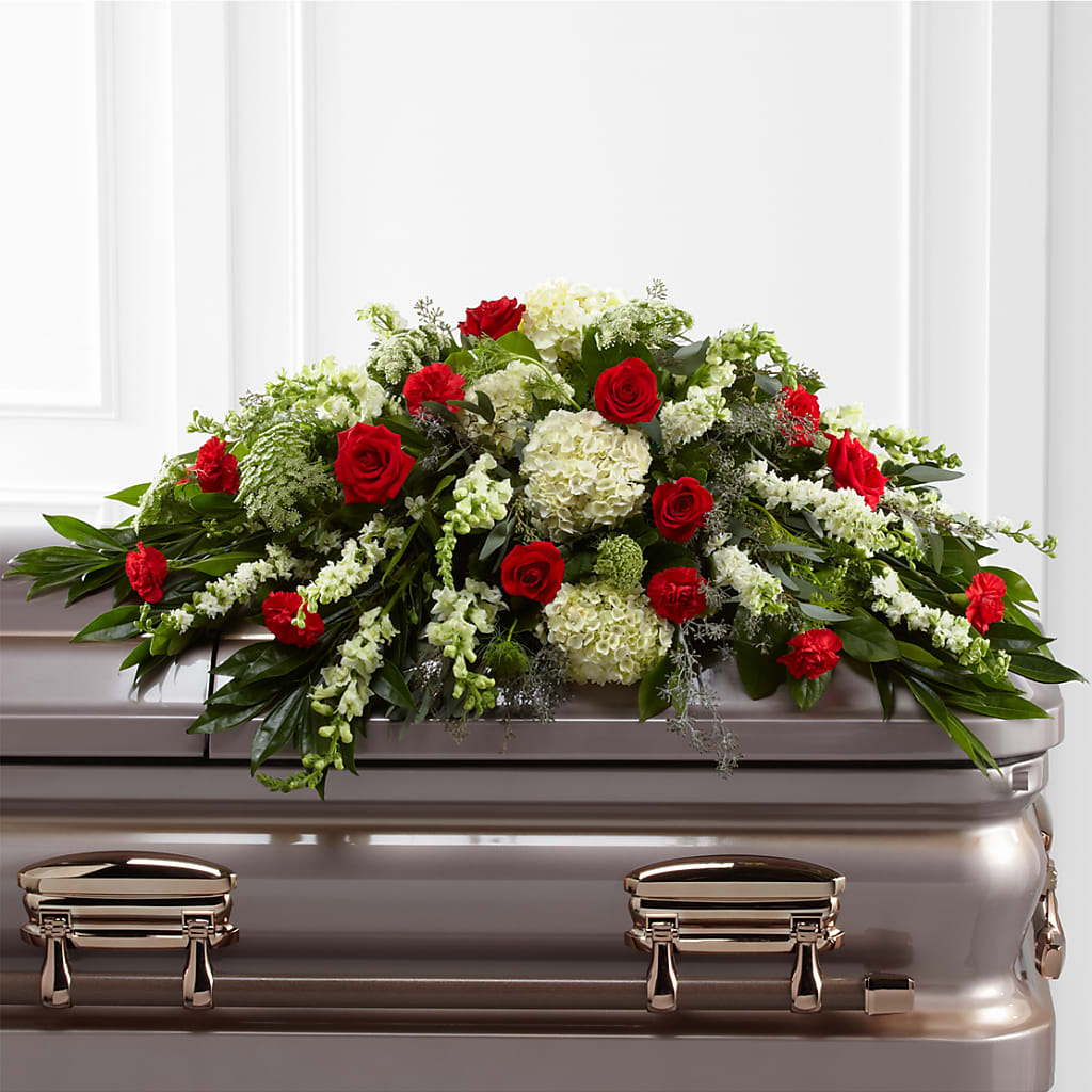 Sincerity Casket Spray – Indio Florist, Indio CA