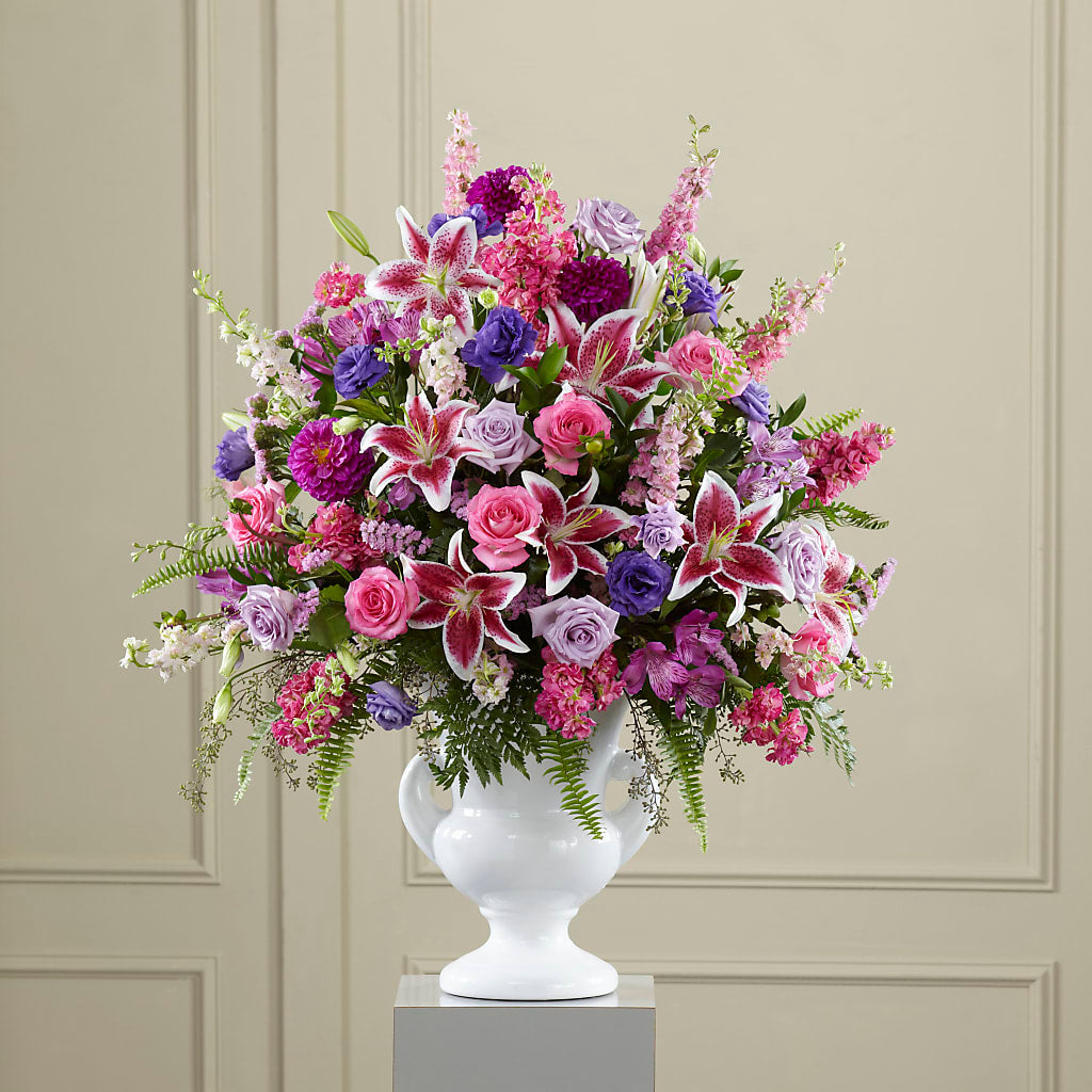 Peaceful Tribute Arrangement – Indio Florist, Indio CA