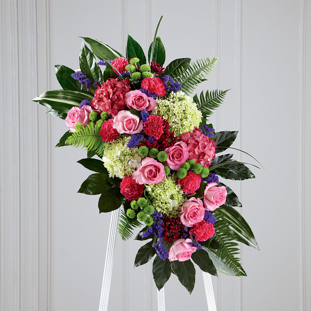 Refreshing Mix Standing Spray – Indio Florist, Indio CA