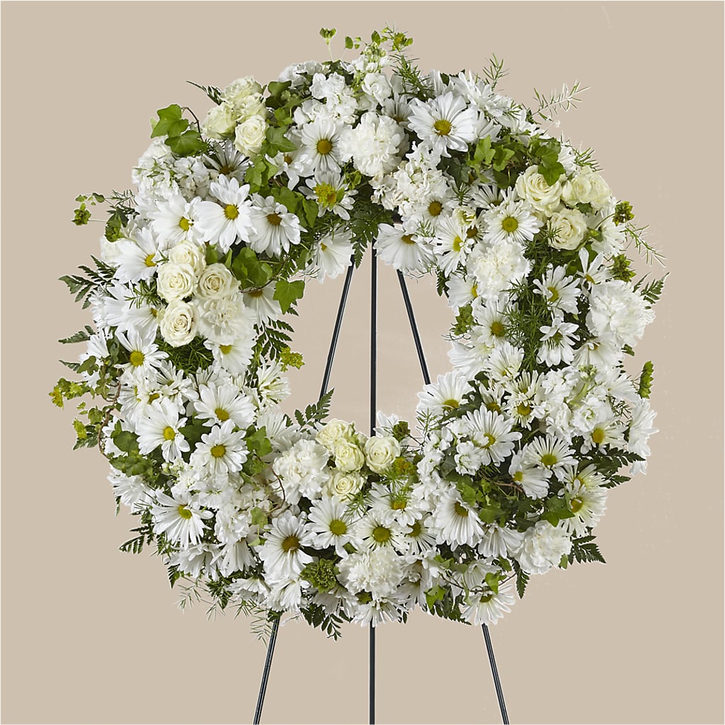 Faithful Wishes Wreath – Indio Florist, Indio CA