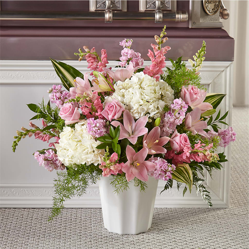 Simply Serene Floor Basket – Indio Florist, Indio CA