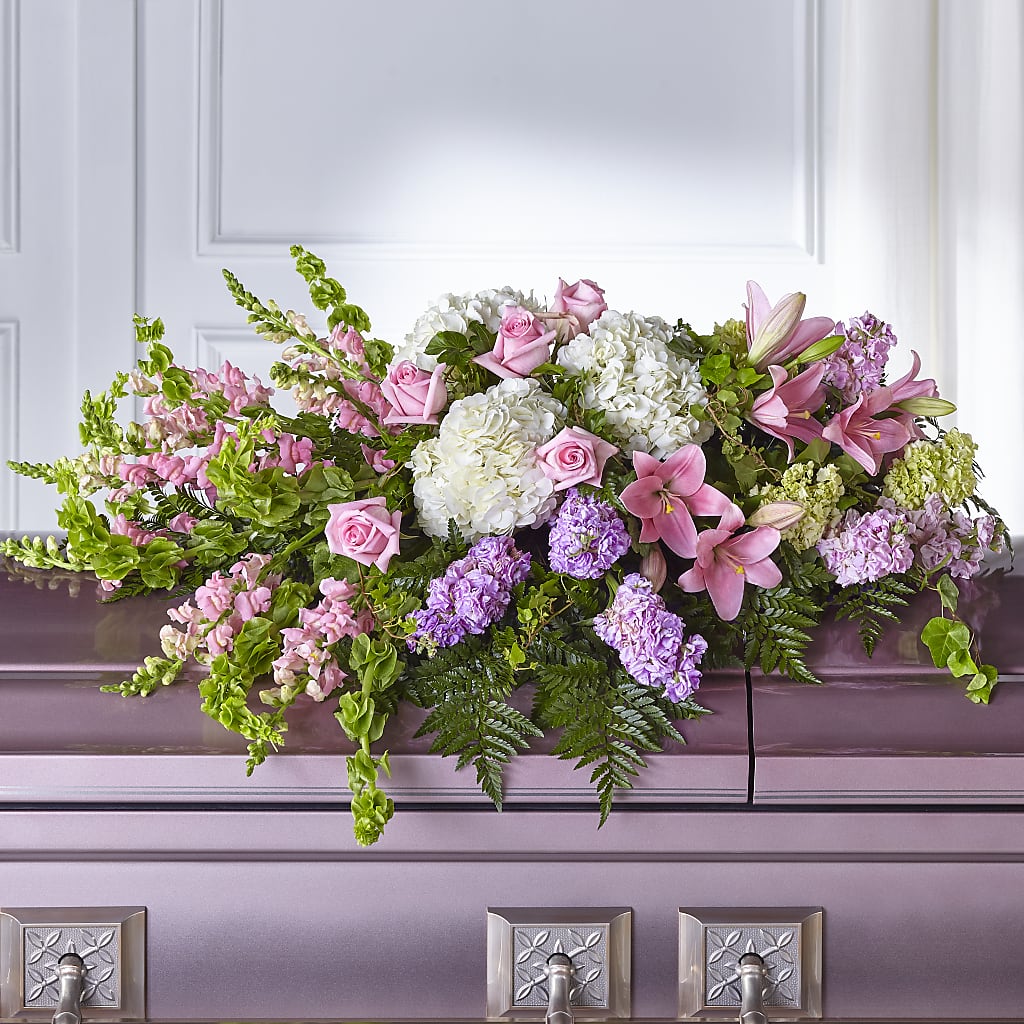 Life's Gratitude Casket Spray – Indio Florist, Indio CA