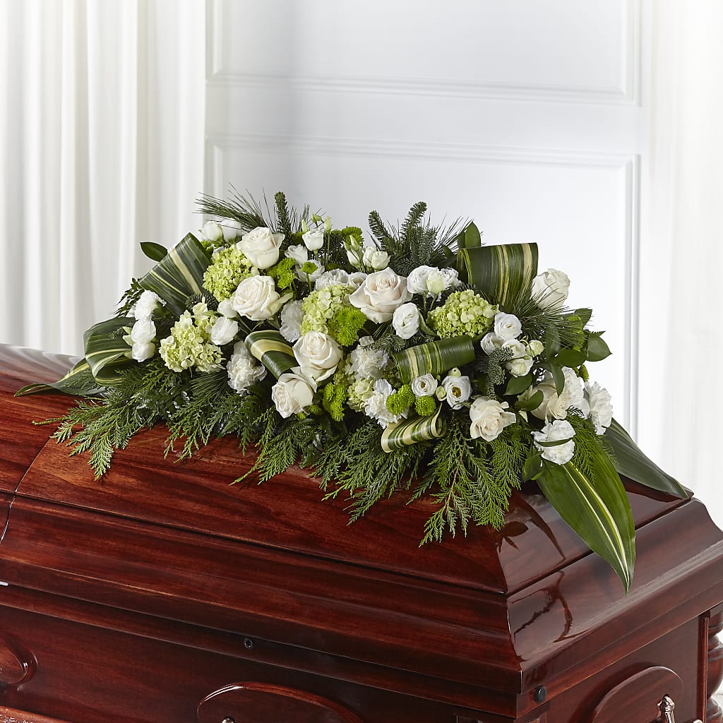 Hopeful Gesture Casket Spray – Indio Florist, Indio CA