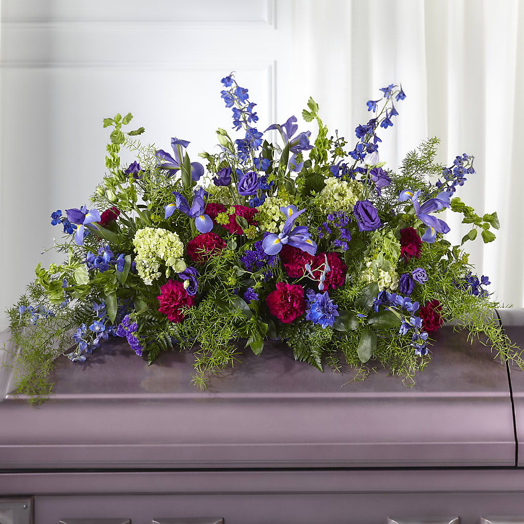 Always Treasured Casket Spray – Indio Florist, Indio CA
