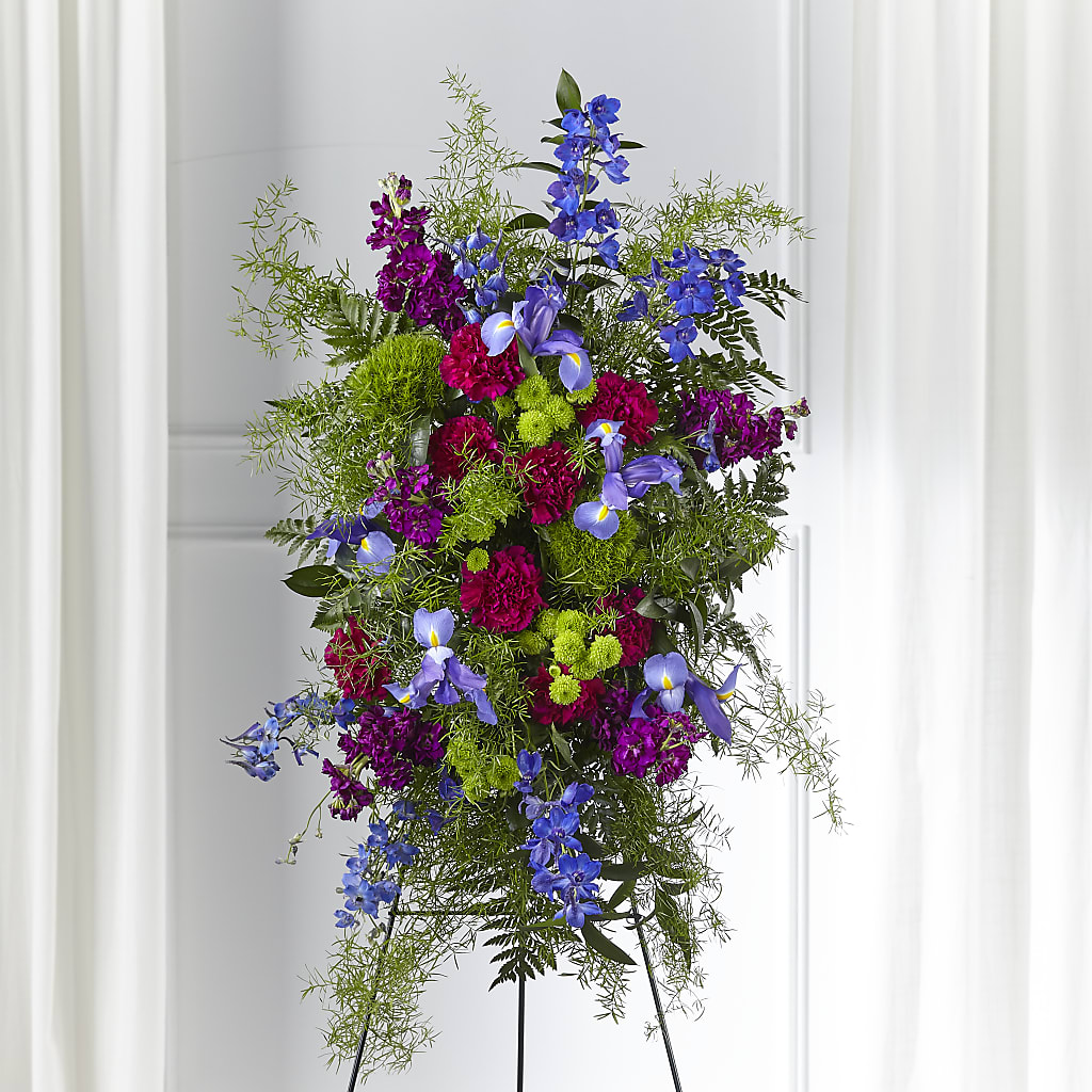 Heavenly Skies Standing Spray – Indio Florist, Indio CA
