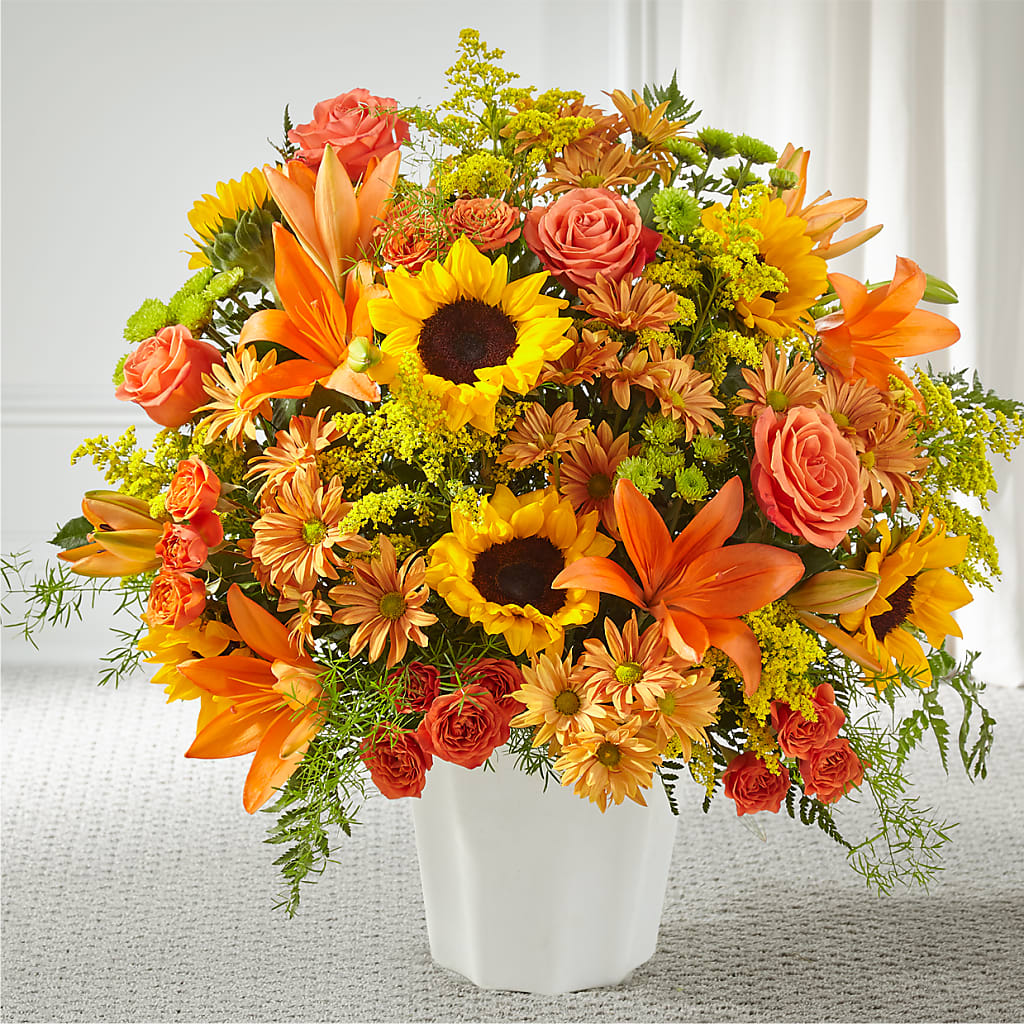 Harvest Thoughts Floor Basket – Indio Florist, Indio CA