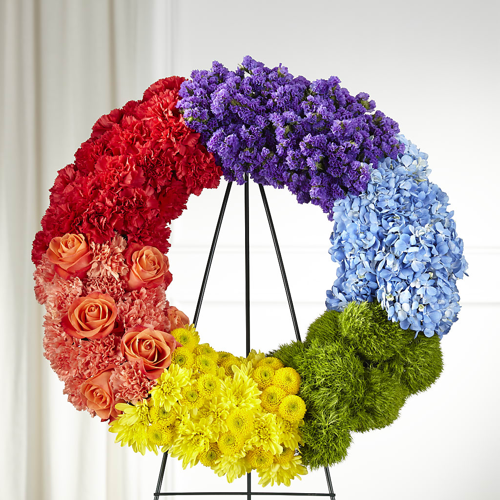 Circle of Love Wreath – Indio Florist, Indio CA