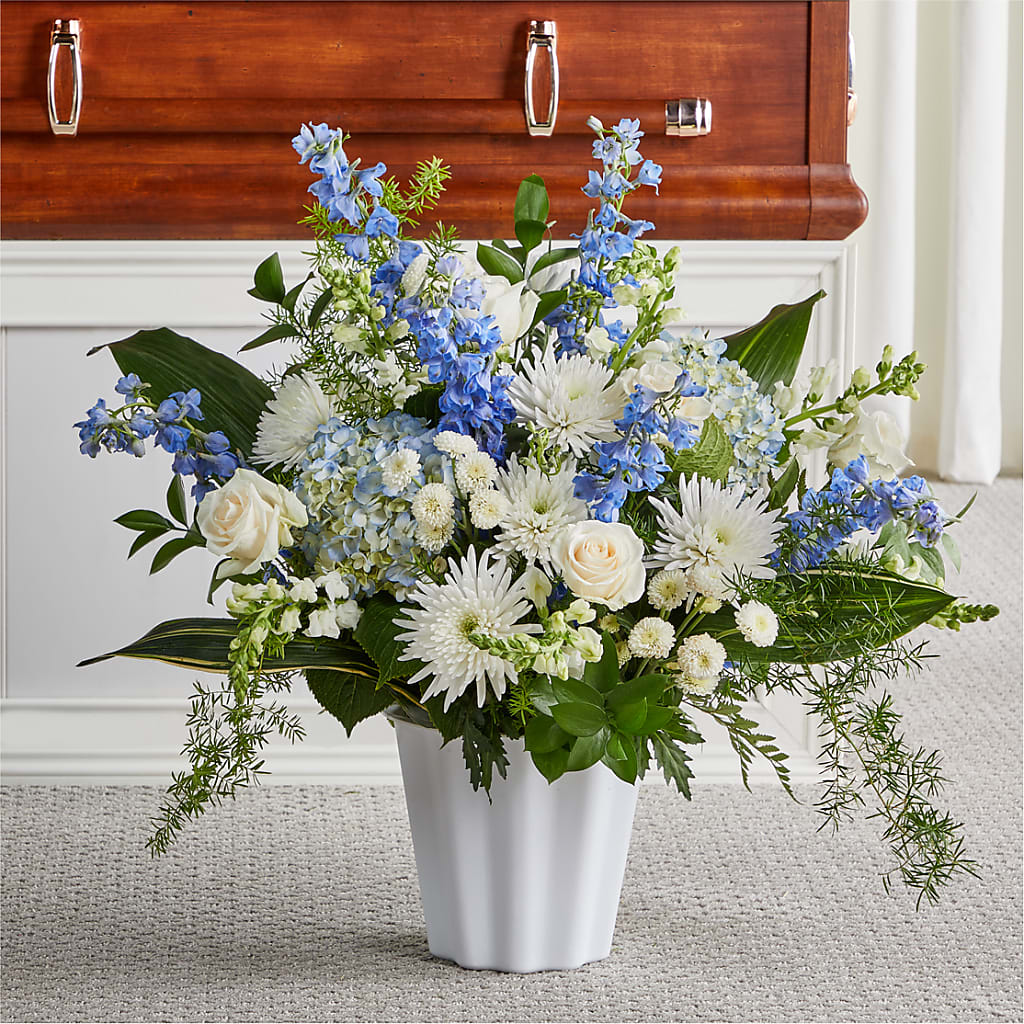 Everlasting Memories Floor Basket – Indio Florist, Indio CA