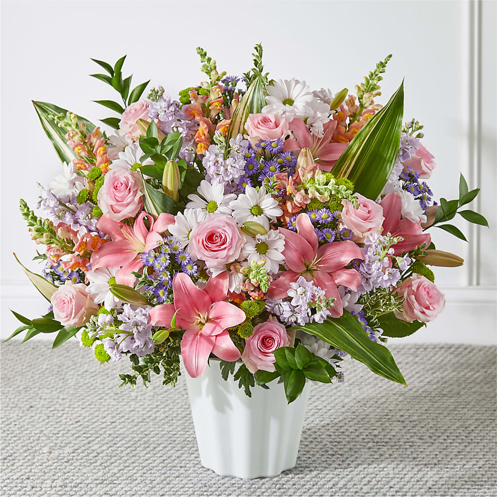 Abundant Compassion Floor Basket – Indio Florist, Indio CA