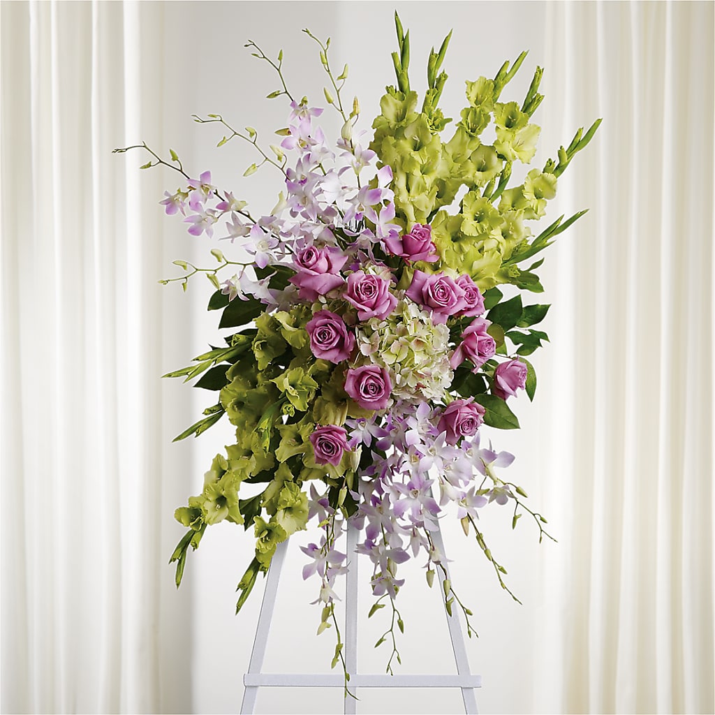 Lasting Legacy Standing Spray – Indio Florist, Indio CA