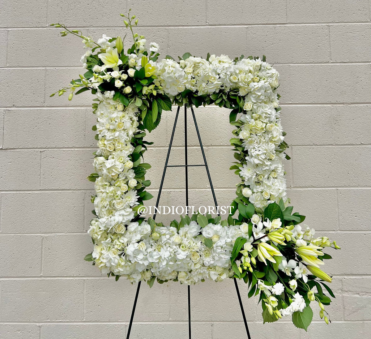 Shades of Faith Wreath – Indio Florist, Indio CA