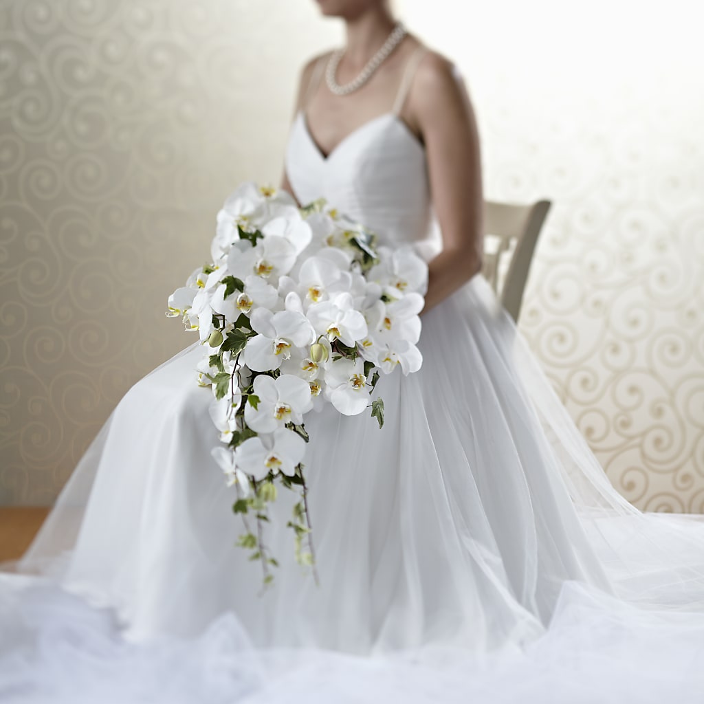 Classic White Bouquet – Indio Florist, Indio CA