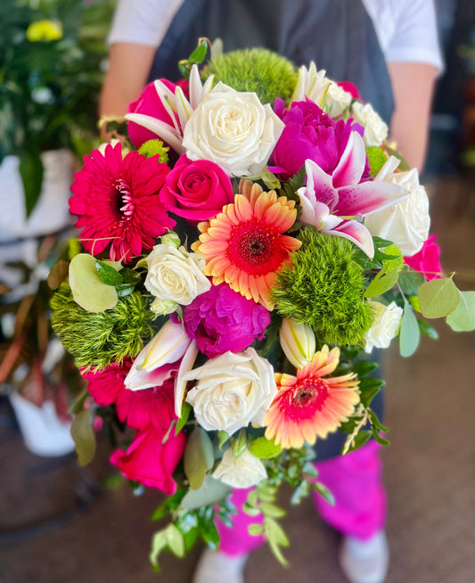 Indio Florist Cascade Bride Bouquets