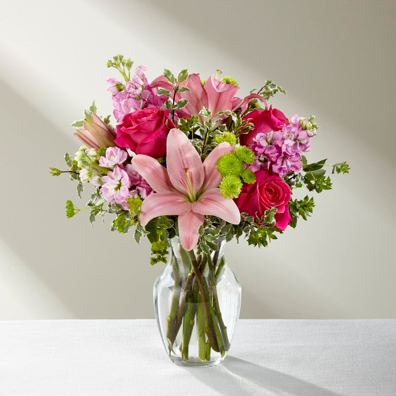 The FTD® Pink Posh™ Bouquet – flower arrangement | Indio, CA | Indio ...