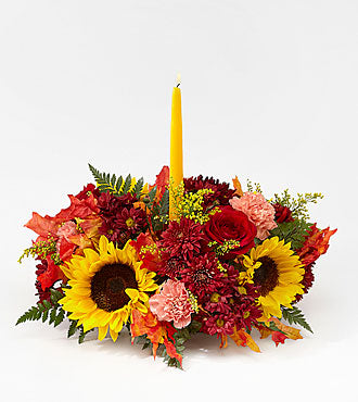 Giving Thanks Candle Centerpiece