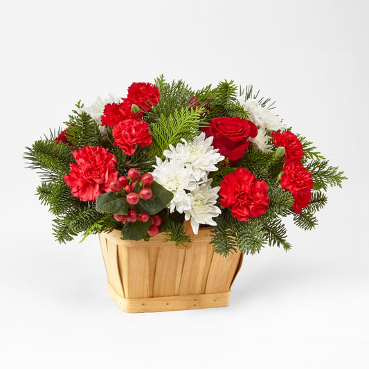 Good Tidings Floral Basket