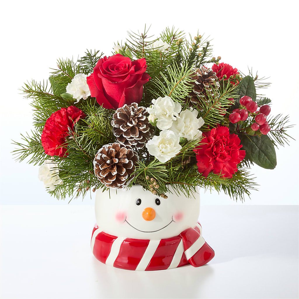 Jolly Snowman Bouquet –  Indio Florist, Indio CA