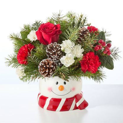 Jolly Snowman Bouquet –  Indio Florist, Indio CA