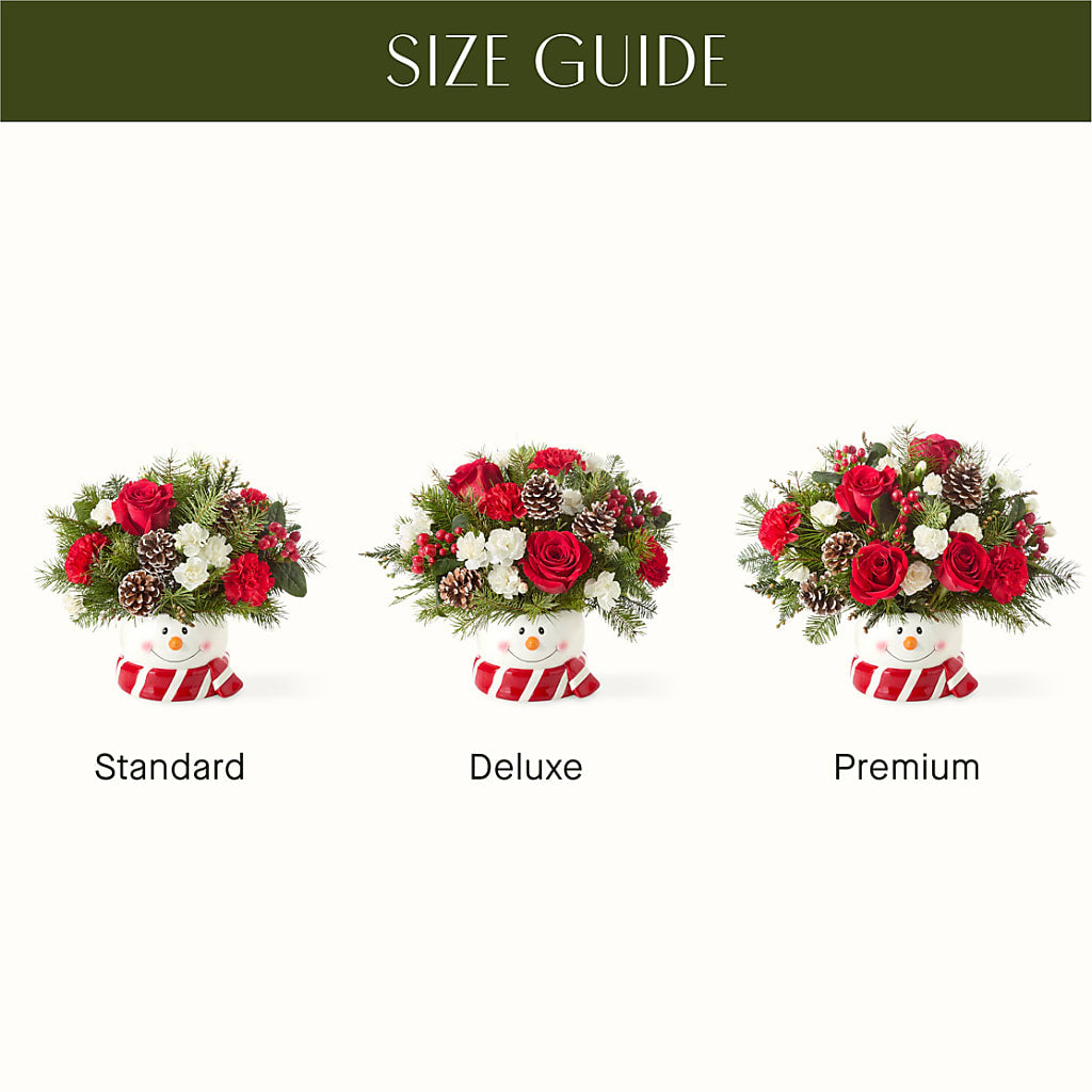 Jolly Snowman Bouquet –  Indio Florist, Indio CA
