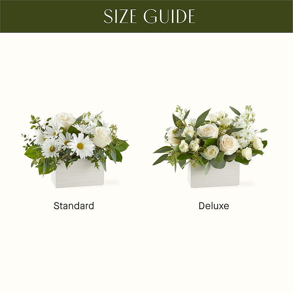 Fresh Linen Box Bouquet –  Indio Florist, Indio CA