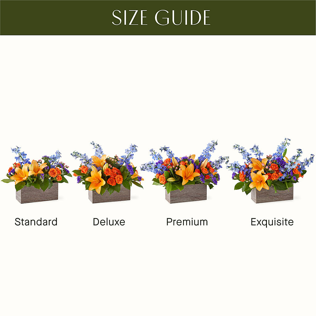 Radiant Citrus Box Bouquet –  Indio Florist, Indio CA