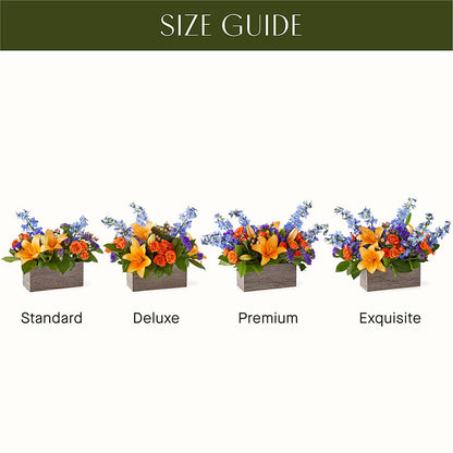 Radiant Citrus Box Bouquet –  Indio Florist, Indio CA