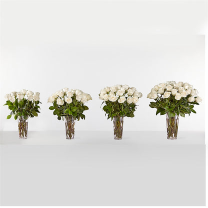 Long Stem White Rose Bouquet –  Indio Florist, Indio CA