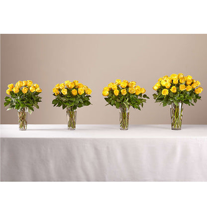 Long Stem Yellow Rose Bouquet –  Indio Florist, Indio CA