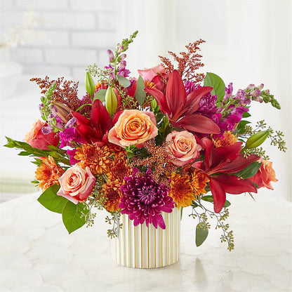 Burgundy Landscape Bouquet –  Indio Florist, Indio CA
