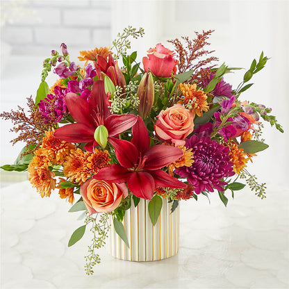 Burgundy Landscape Bouquet –  Indio Florist, Indio CA