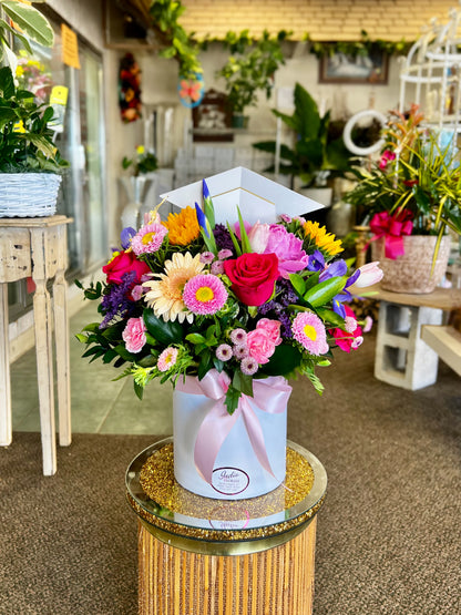 Graduation Bloom Box- Medium –  Indio Florist, Indio CA